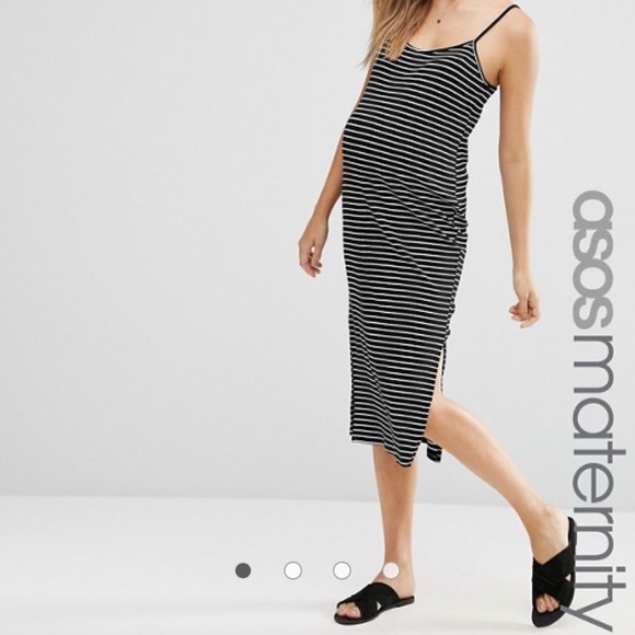 ASOS Striped Maternity Dress - Picture 8 of 9